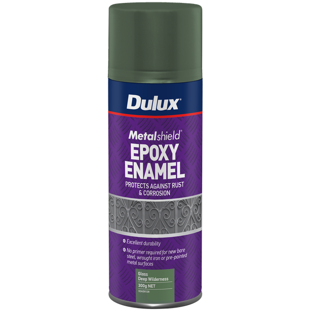 dulux metalshield epoxy enamel spray