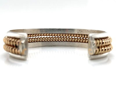 アクセサリー TAHE navajo bangle vintage Tahe Vintage Navajo Sterling Silver Ornate Hand Made Beveled