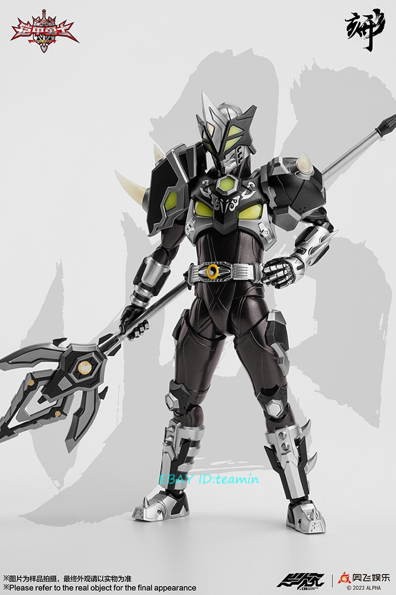 小物 Rcca.Hero Shape Carving DI-AH-12 Armor Hero Black Rhinoceros Rhino Man 1/12