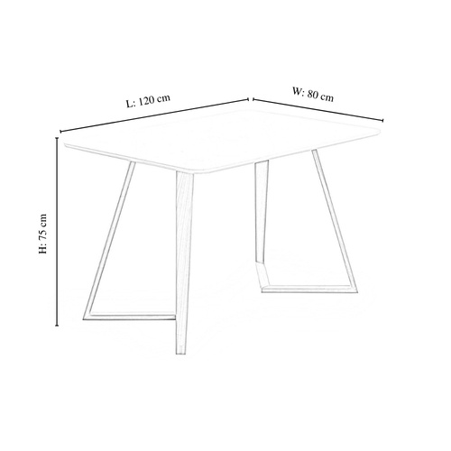 Patchwork Dining Set - 4 x Fabric Chairs & a Modern Dining Table - Picture 55 of 56