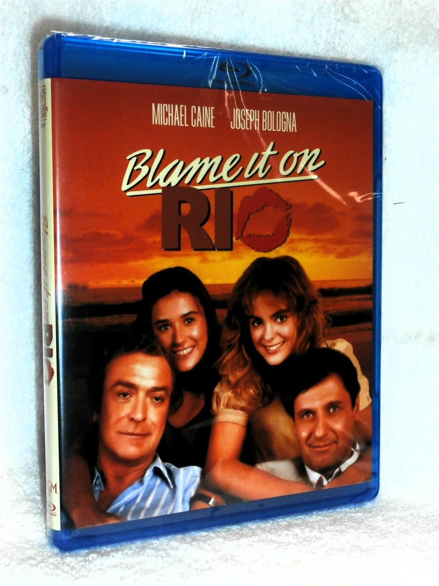 REON ‼︎ DVD Blame It on Rio (Blu-ray, 2024) Michael Caine Demi Moore Joseph