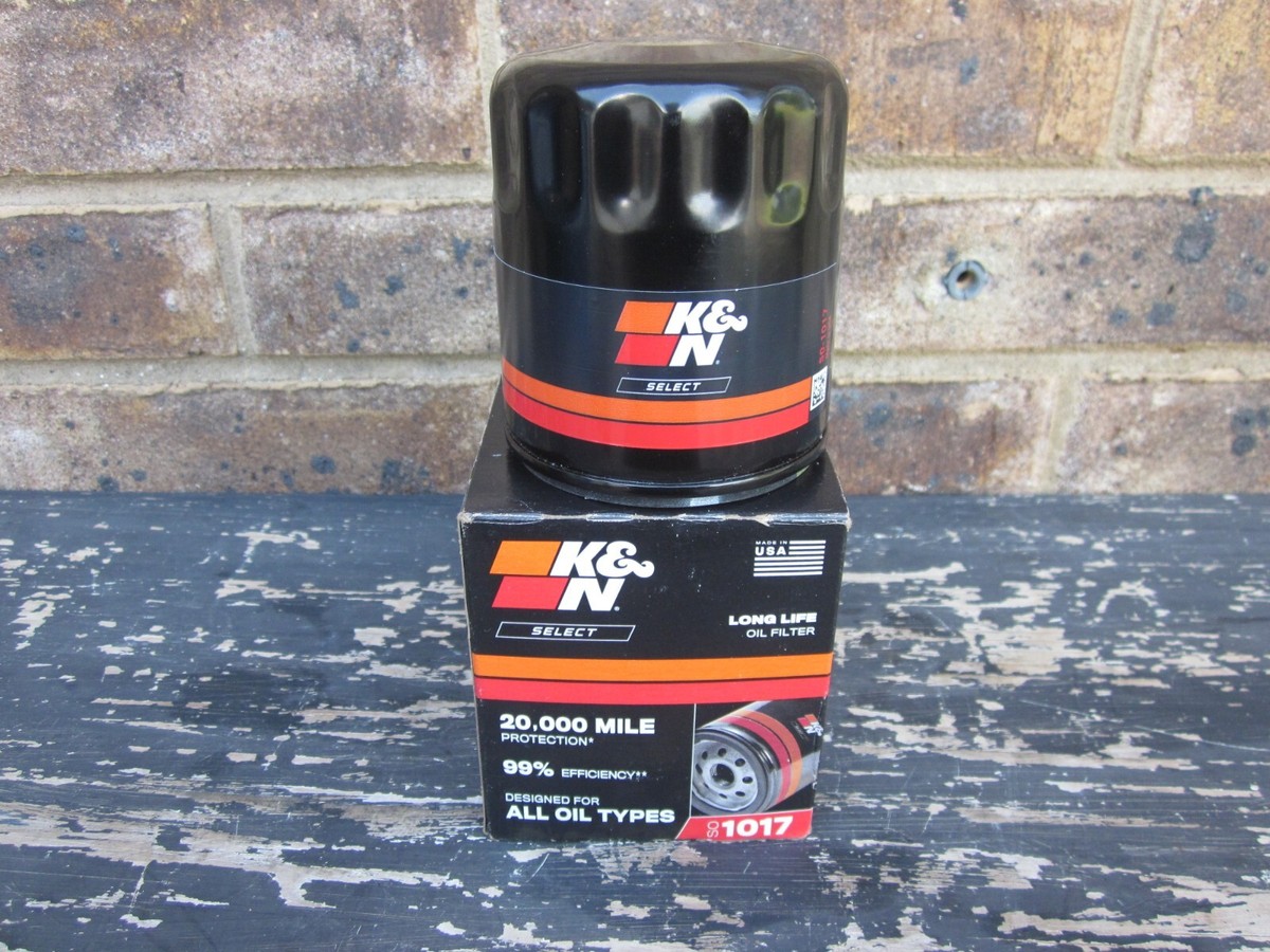 K&N High Performance Oil Filter SO-1017 Fits Jeep, Dodge, Chevy