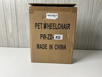NEW IN BOX Canisflax Adjustable Foldable Pet(Dog) wheelchair PW-ZD 
