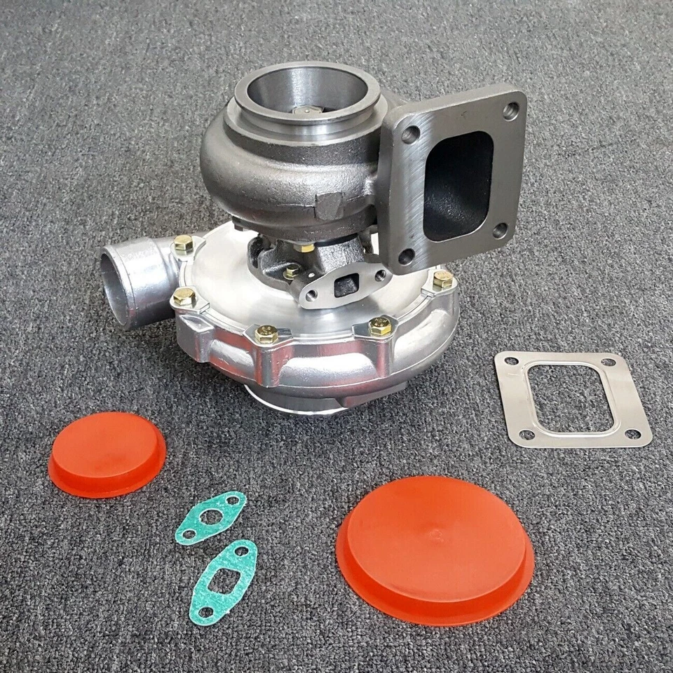 PARA LS1 LS2 LSX V8 T4 turbina .81 A/R Comp .80 A/R refrigerada por aceite 900+HP Vband Turbo Foto 4 de 4