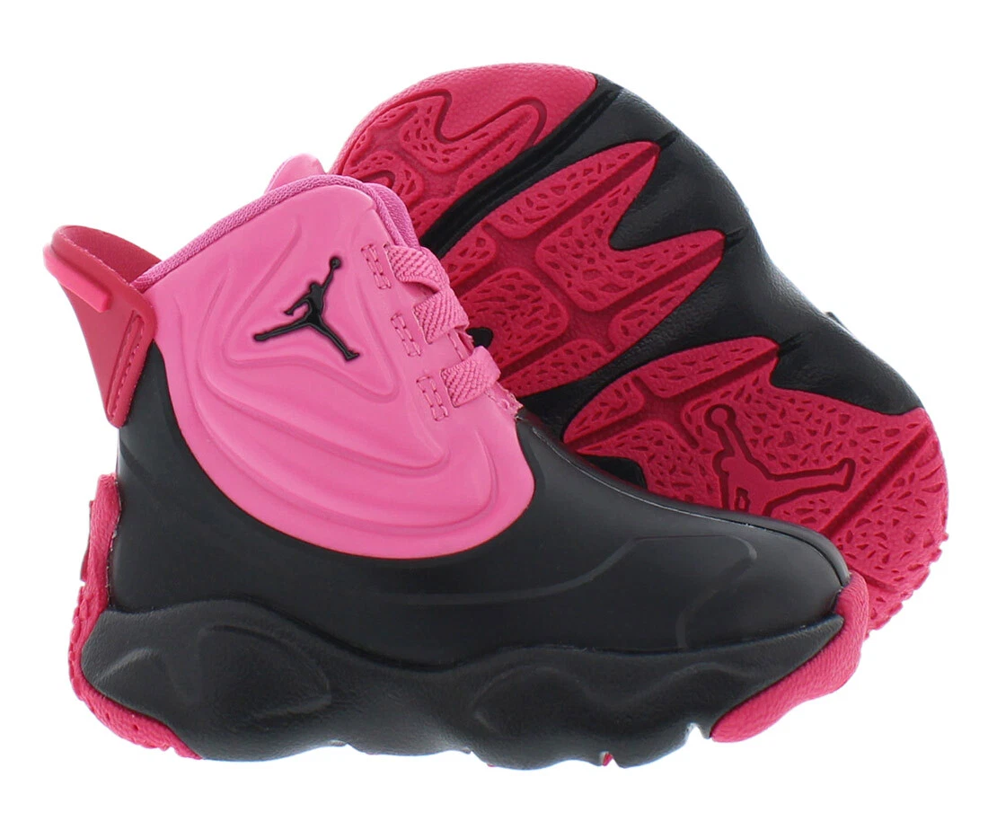Nike Jordan Drip 23 TD Baby Girls Shoes Size 6 Color Black