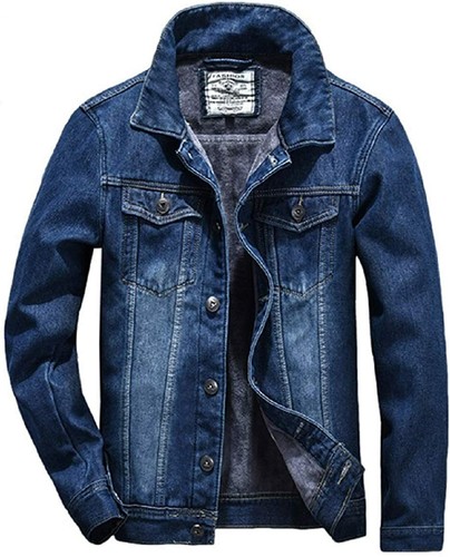Men's Warm Lapel Collar Button Down 