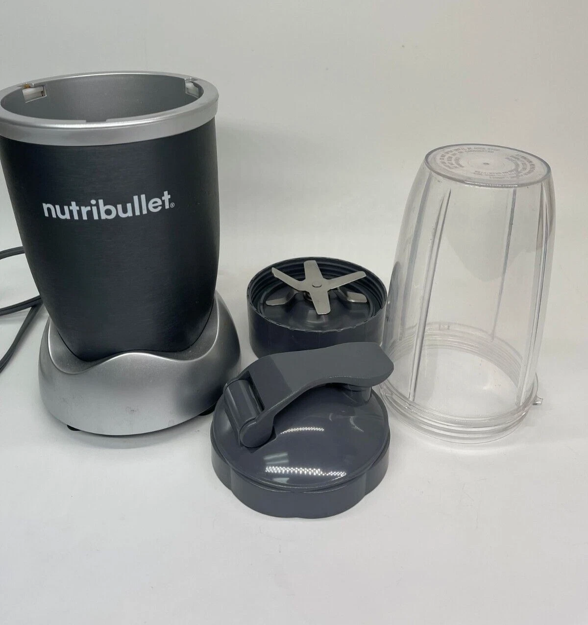 Nutribullet Pro 900 Gunmetal Gray Stainless Bullet Blender NB-WL088D-23 *As Is*