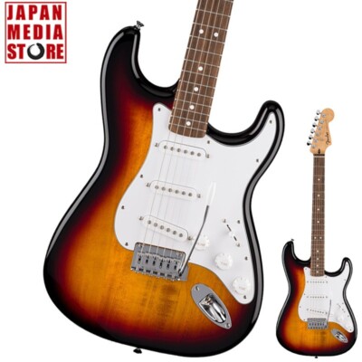 Fender Standard Stratocaster Laurel White Schlagbrett 3 Farben Sunburst Gitarre