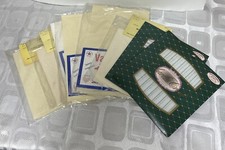 Lot Of 8 Variety Packages New Aida Cross Stitch Fabric 1-10 Ct, 4-14 Ct, 3-18 Ct
