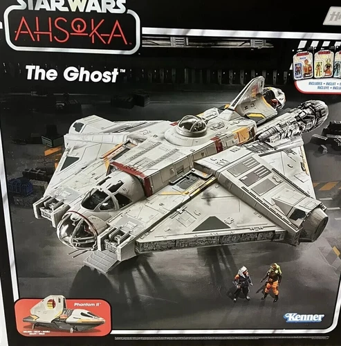 HASLAB STAR WARS TVC VINTAGE COLLECTION GHOST BOX & COMPLETE SHIP ONLY-NO FIGS