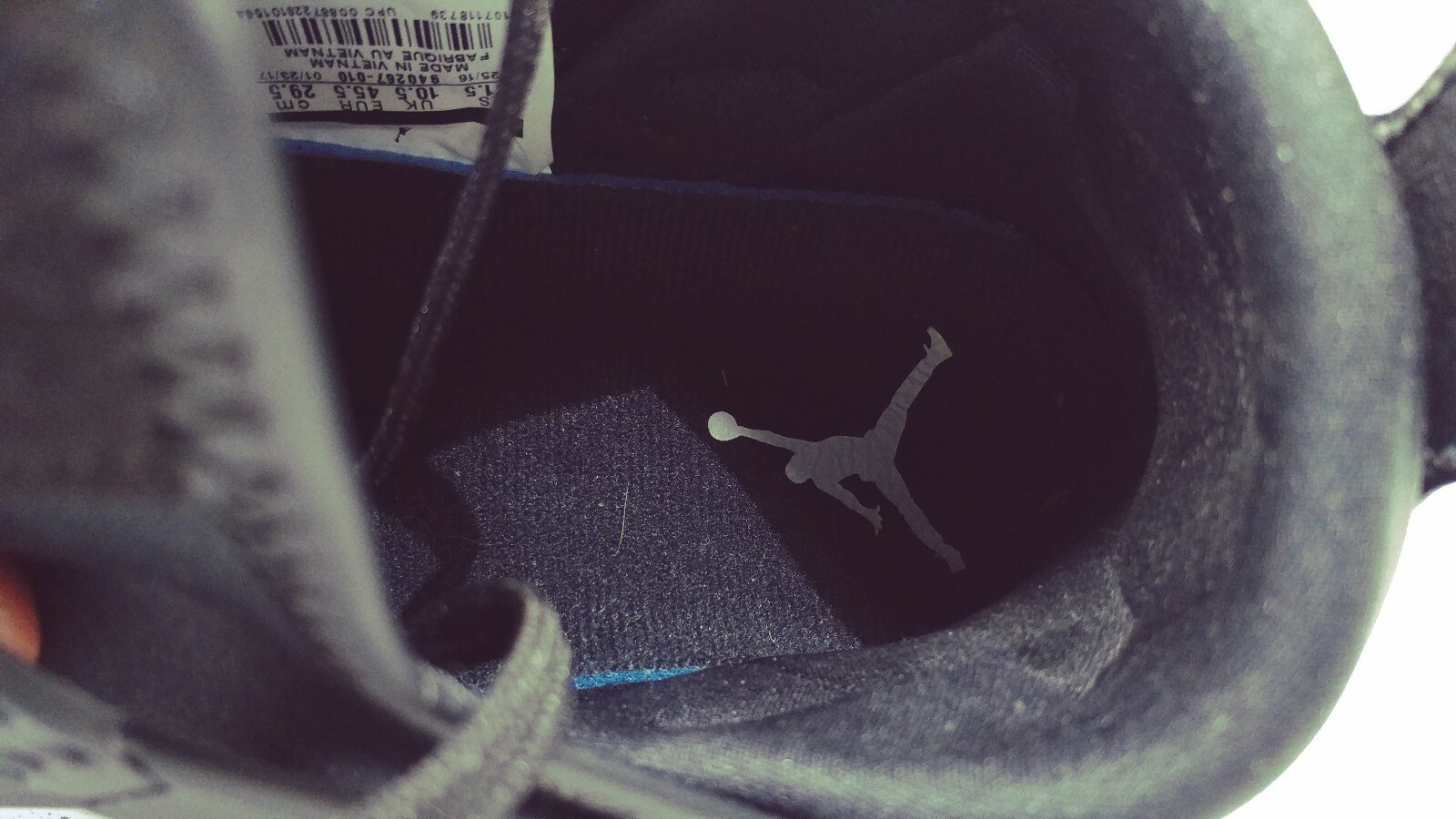 Nike m Jordan Jordan Jordan Fly 89 basketball shoes sneakers Wolf Grey Black Orio size 11.5 75171a Nike m Jordan Jordan Jordan Fly 89 basketball shoes sneakers Wolf Grey Black Orio size 11.5 75171a