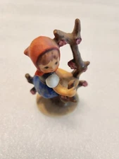 Vintage 'Apple Tree Girl' Hummel Goebel W. Germany Porcelain 