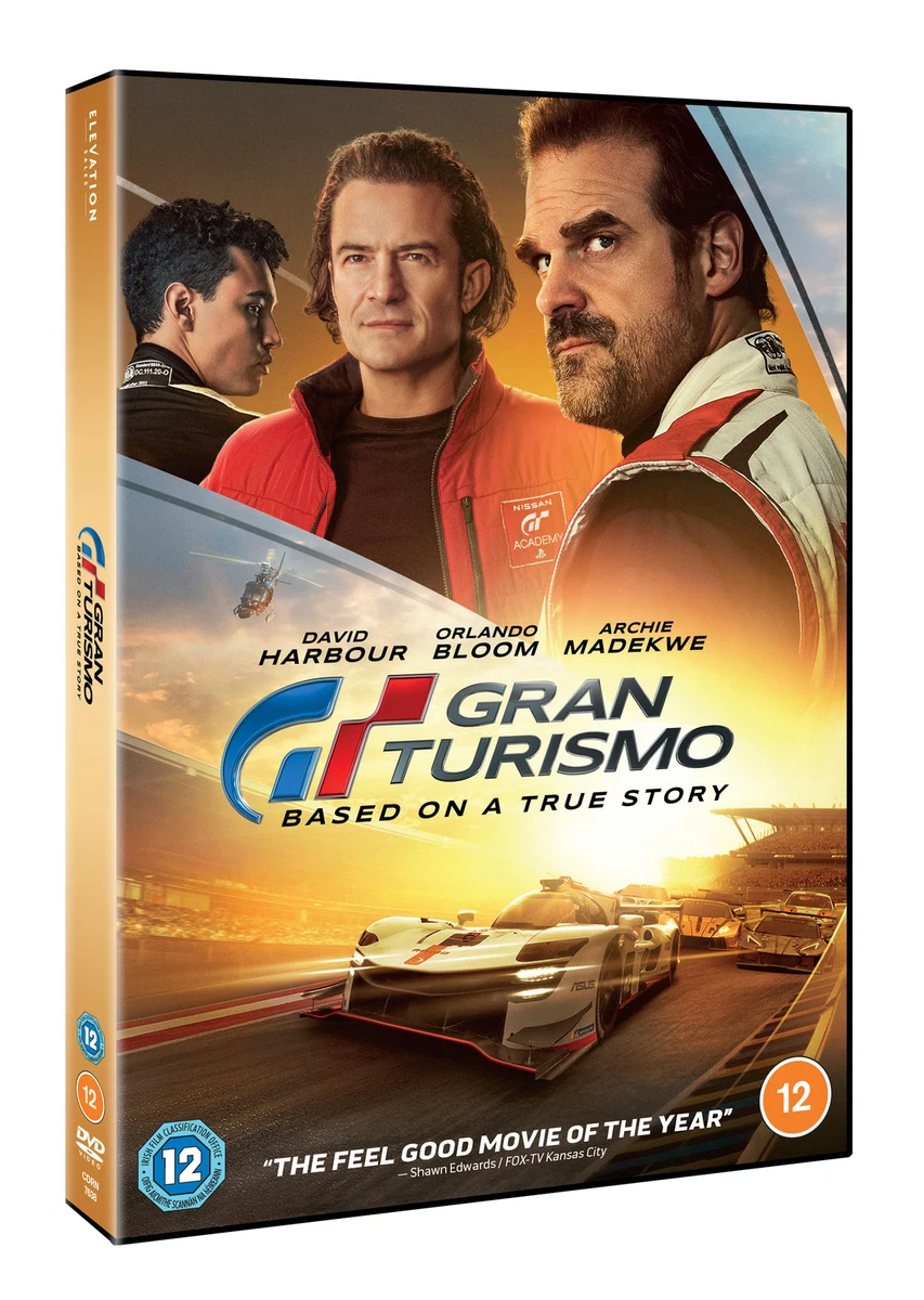  Gran Turismo - DVD + Digital : David Harbour, Orlando Bloom,  Archie Madekwe, Darren Barnet, Geri Halliwell: Movies & TV