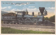 Chattanooga, Tn - Union Depot Exhibit - The General Locomotive - Andrews Raiders
