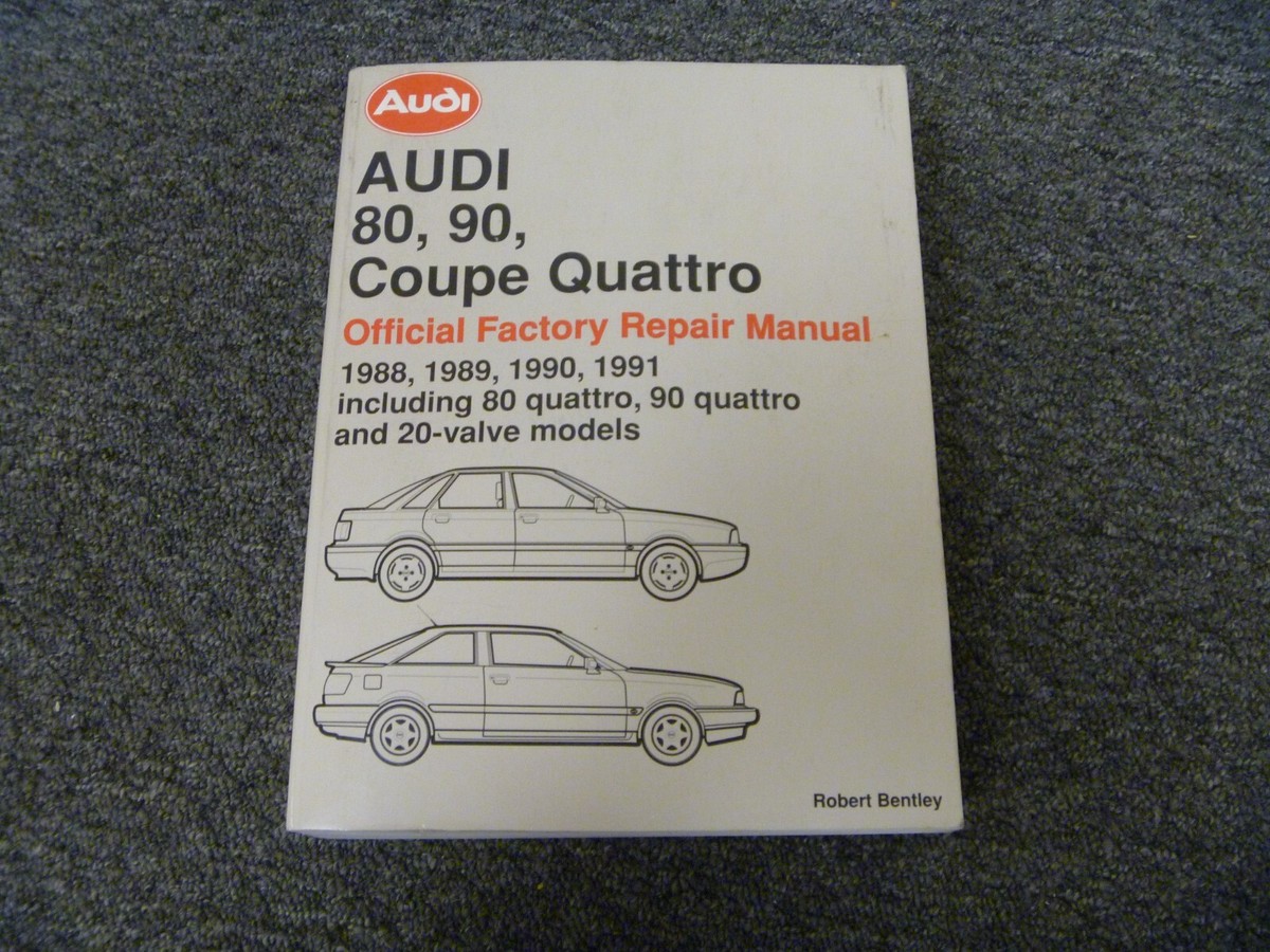 Audi 90 1987年モデル 取扱説明書 1988 1989 1990 1991 Audi 80 90 Coupe Quattro Shop Service Repair