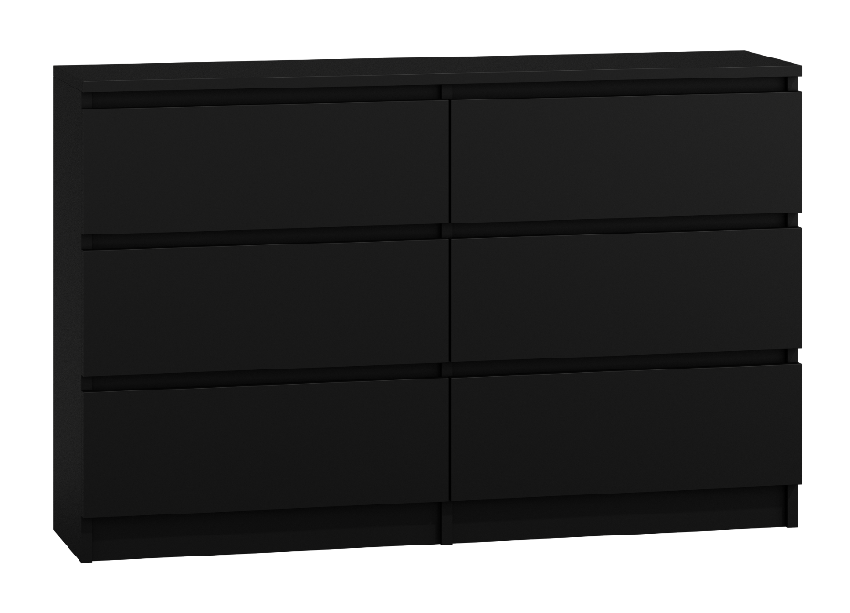 Black Chest Of Drawers MODERN Bedroom Furniture Storage Bedside 2 to 8