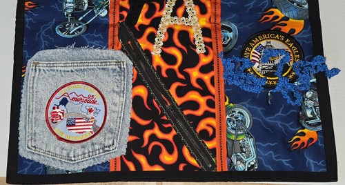 Handmade Fidget Activity Sensory Mat For Alzheimer's Dementia,Special Needs Qty3 - Picture 5 of 15
