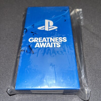 PlayStation PS4 Wireless Gold Headset Destiny Plates! Promotional Item! Sealed!