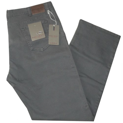 Pantalones Hombre Vaqueros Talla Grande 62 64 66 68 70 72 Holiday Pesado  Gris | eBay