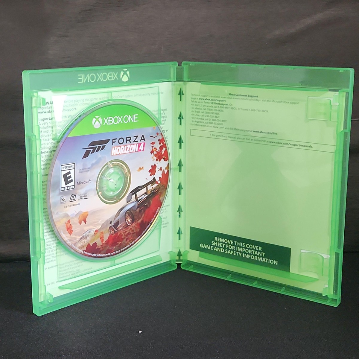 Forza Horizon 4 Microsoft Xbox One Game CIB E Microsoft Studios