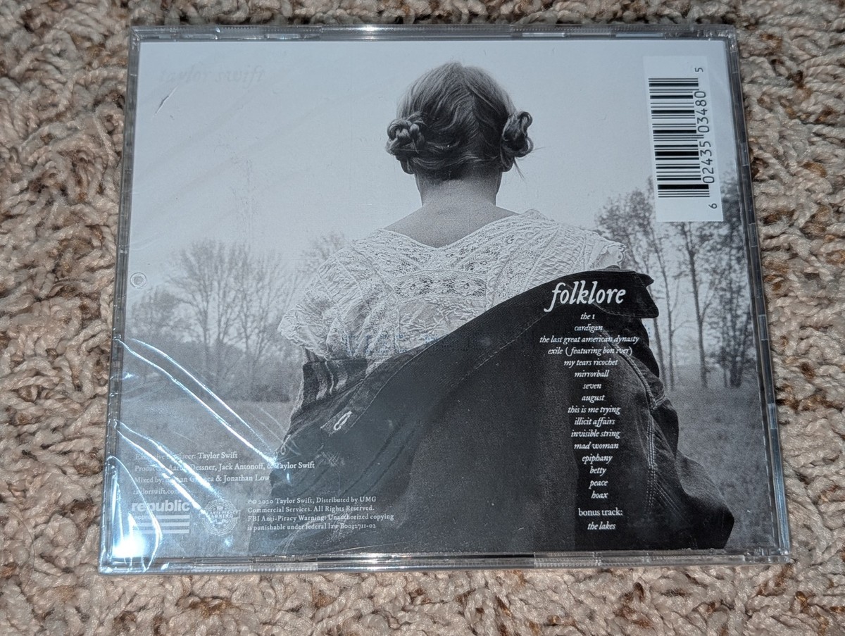 【新品未開封】直筆サインCD Taylor Swift Folklore Taylor Swift Signed Autograph Folklore CD Album NEW SEALED | eBay