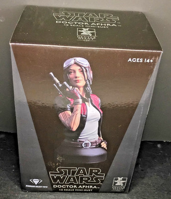 Star Wars Doctor Aphra Bust 1280/1500 Gentle Giant Limited Edition New In Box