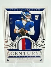 2025 Panini National Treasures Jaxson Dart Century Materials 3 Color Patch 82/99