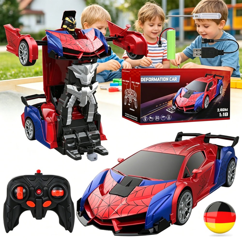 Auto Telecomandata Robot Spider per Bambini