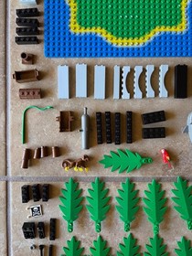 Vintage LEGO Pirates I: Forbidden Island 6270 (BUILD ONLY 97% Complete) No Figs