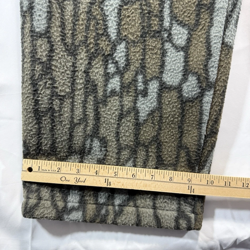 CABELA'S BERBER POLARFLEECE WINDSHEAR HUNTING PANTS SIZE 2XL CAMO Drawstring - Image 3 of 4