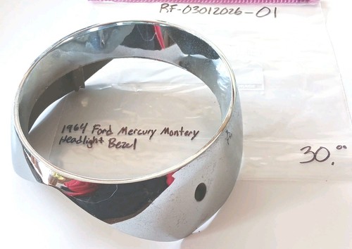 Original 1964 Ford Mercury Montery Montclair Headlight Bezel #C4MB-13072-B