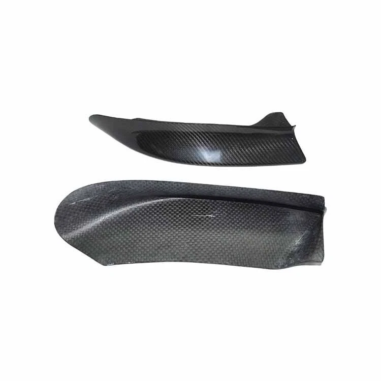 Labio inferior del parachoques delantero seco de fibra de carbono para BMW M3 E46 2001-2006 Foto 4 de 4