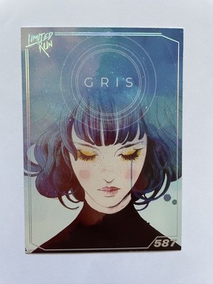 LRG 587 Limited Run Games Trading Card #587 Silver Variant Gris - protector inc