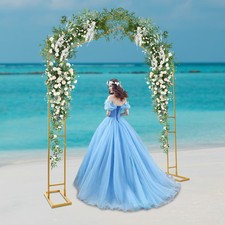 Arches for Ceremony, A-Shape Wedding Arches, Arch Wedding Stands Golden