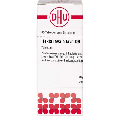 HEKLA lava e lava D 6 Tabletten 80 St PZN 11111613