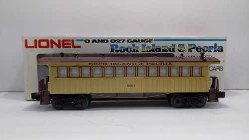 Coche de pasajeros Lionel 6-9561 calibre O Rock Island & Peoria #9561 LN/caja | Condition: Used