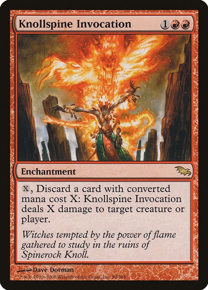 Knollspine Invocation - 99 - Shadowmoor - NM
