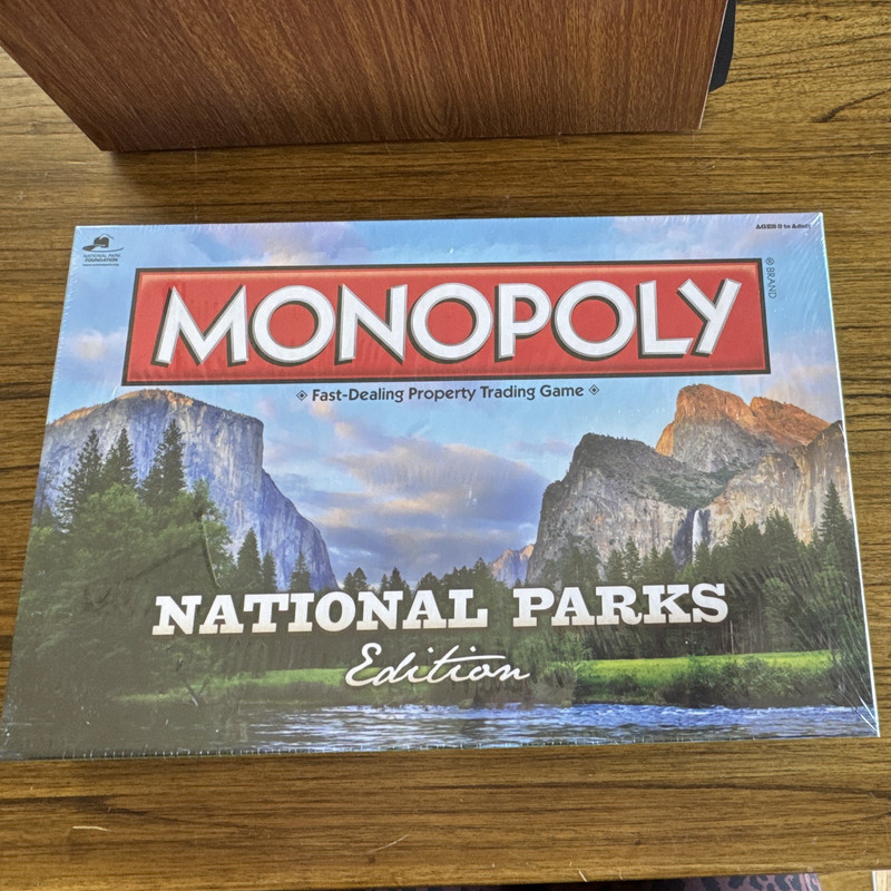 MONOPOLY Monopoly: National Parks Edition Board Game, 2+ Players, Age 8+