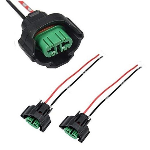 H11 H8 881 880 Female Adapters Wiring Harness Sockets Wire Pigtails For