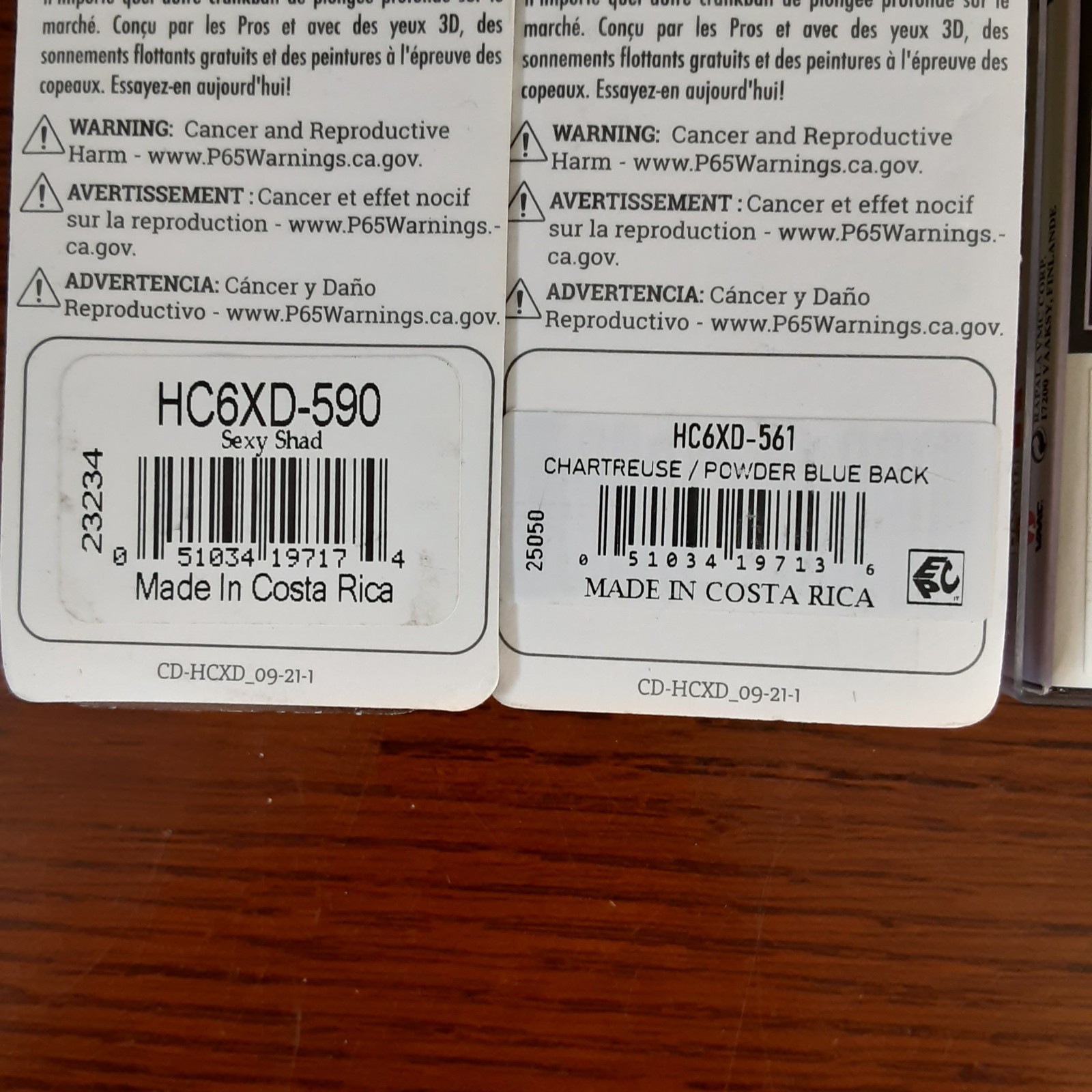 LOT OF 6 Rapala/ XD Strike King Crankbait Lures Bass Trout Baits New  - Image 4