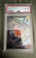 2024 Panini Obsidian - Vitreous Bo Nix #4 (RC)