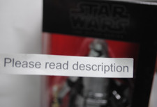 READ - Hasbro Star Wars The Black Series Captain Phasma 6 Action Figure WORN