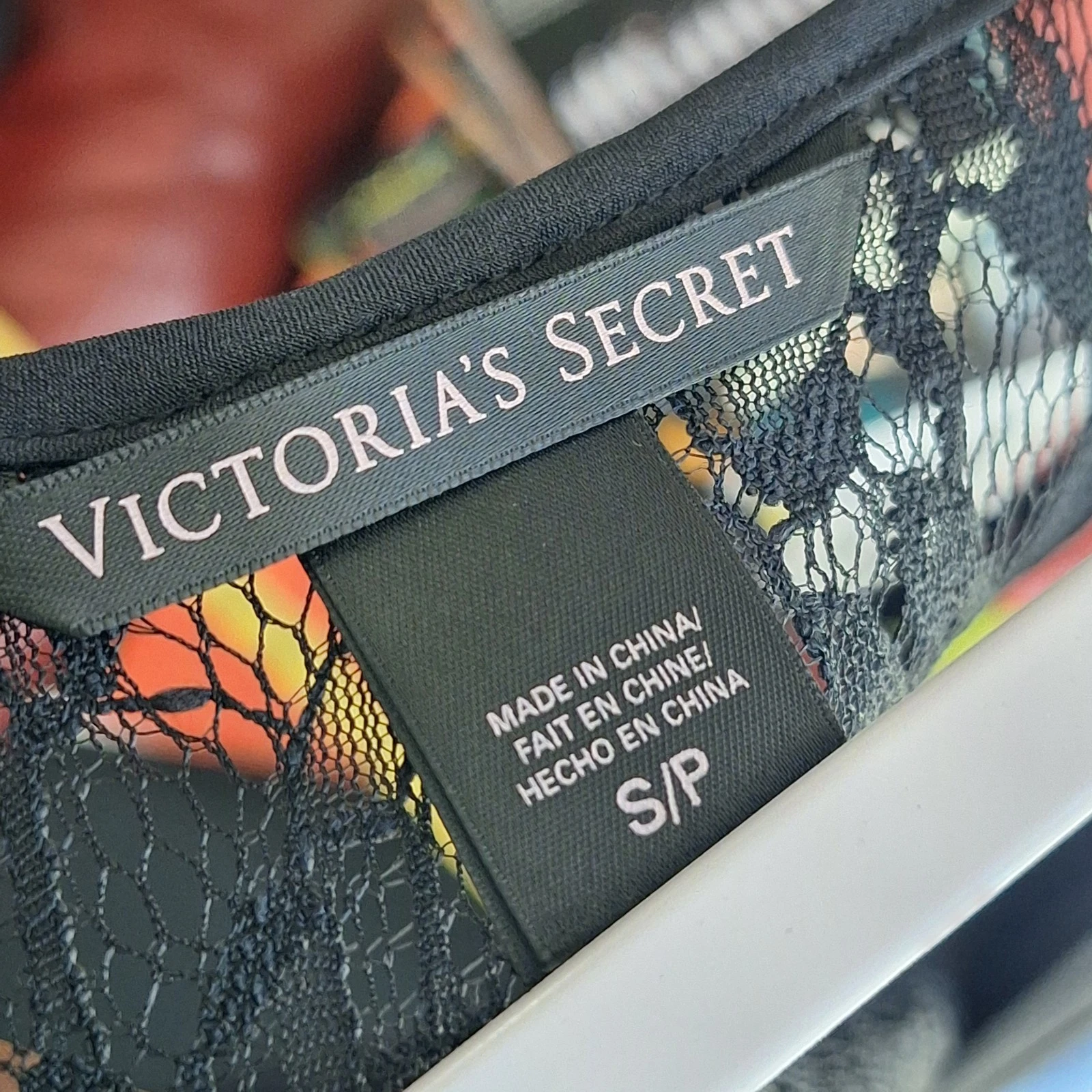 UNDERCOVER Abito nero senza maniche Victoria Secret taglia S p slip con schiena allacciata