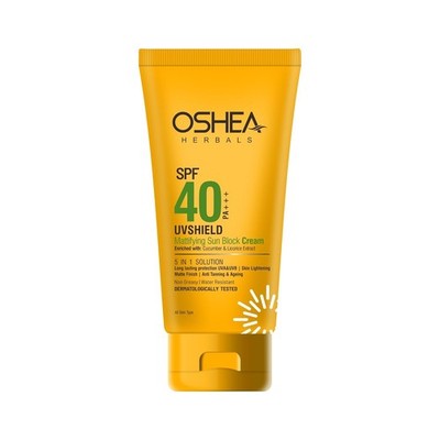 Oshea Herbals SPF 40 PA +++ UVshield Mattifying Non Greasy & sunscreen 120g
