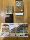 The Legend Of Zelda Gold Nintendo NES w/ Map & Instructions