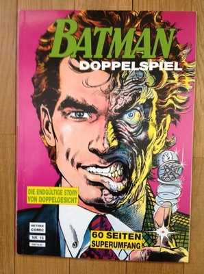 BATMAN 16 Doppelspiel / Hethke DC 1992, Z 1, Two-Face, Helfer, Sprouse