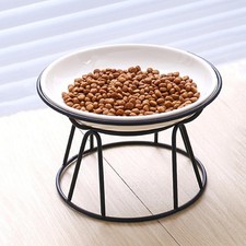 Cat Bowl Stand Elevated Raised Dog Food and Water Bowl Stand Heightened Not