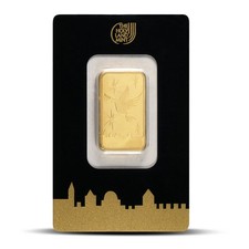 1/2 oz The Holy Land Mint Gold Bar (New w/ Assay) 4379.36 per troy oz