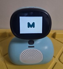 Miko Mini AI Robot Kids EMK401 Aqua Blue STEM Learning GPT Powered w Box Excelle