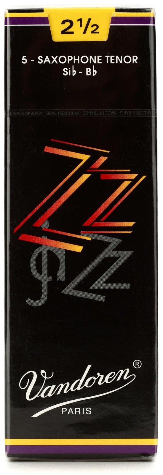 Язычки для тенор-саксофона Vandoren SR4225 - ZZ - 25 5 упаковок 3 упаковки 14490₽